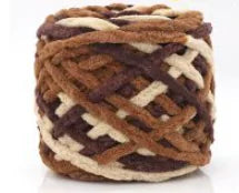 Blended Chenille Colorful Yarn for Knitting & Crocheting