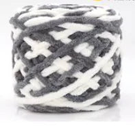 Blended Chenille Colorful Yarn for Knitting & Crocheting