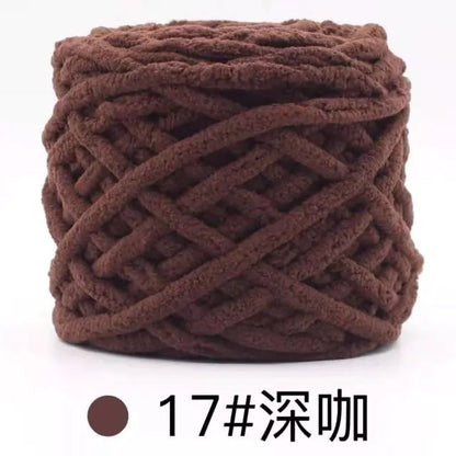 Blended Chenille Colorful Yarn for Knitting & Crocheting