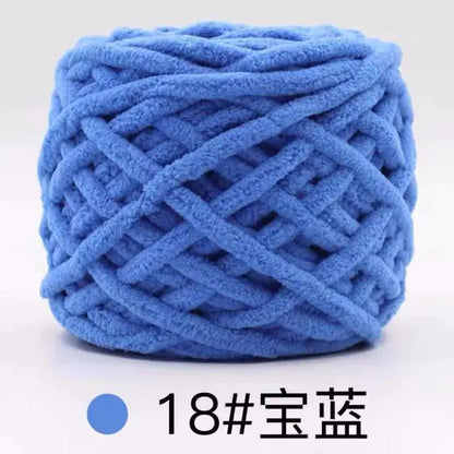 Blended Chenille Colorful Yarn for Knitting & Crocheting