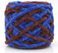 Blended Chenille Colorful Yarn for Knitting & Crocheting