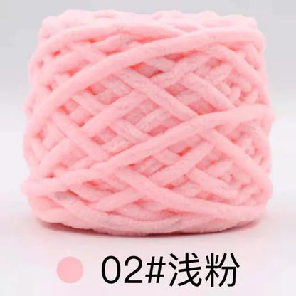 Blended Chenille Colorful Yarn for Knitting & Crocheting