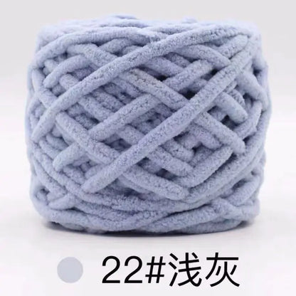 Blended Chenille Colorful Yarn for Knitting & Crocheting