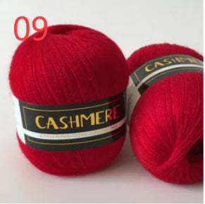 Cashmere-Like Soft Yarn in Bulky Acrylic Fiber