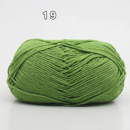 8-Ply Cotton Yarn for Baby Knitting and Crochet