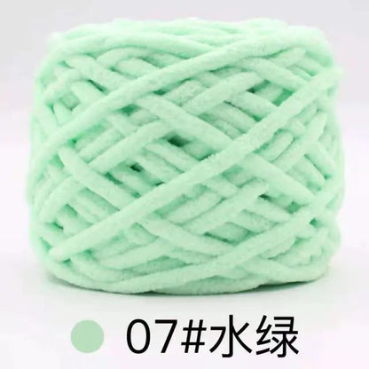 Blended Chenille Colorful Yarn for Knitting & Crocheting