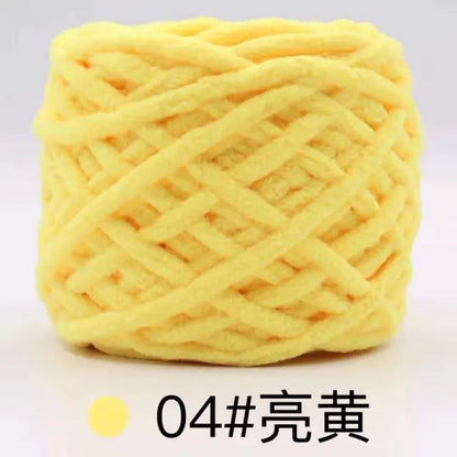 Blended Chenille Colorful Yarn for Knitting & Crocheting