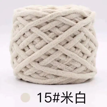 Blended Chenille Colorful Yarn for Knitting & Crocheting