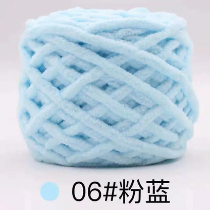 Blended Chenille Colorful Yarn for Knitting & Crocheting