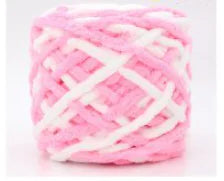 Blended Chenille Colorful Yarn for Knitting & Crocheting